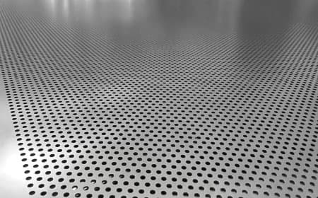 перфорированная конвейерная лента из нержавеющей стали