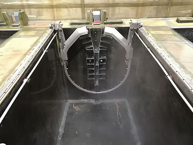 Ванна для промывки под высоким давлением