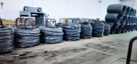 Non pickling phosphated wire rod