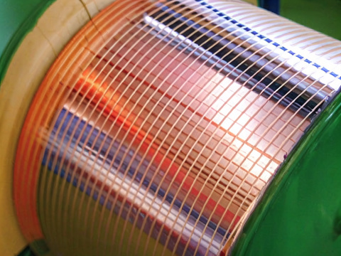 Copper flat wire